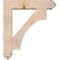 Ekena Millwork Westlake Arts and Crafts Smooth Bracket w/ Offset Brace, Douglas Fir, 7 1/2"W x 34"D x 38"H BKT0806X34X38WTL03SDF - alternate 4